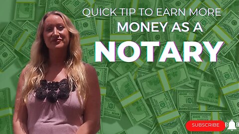 Quick Notary Loan Signing Agent Training Tip To Make Money From Appointments #notarysigningagent