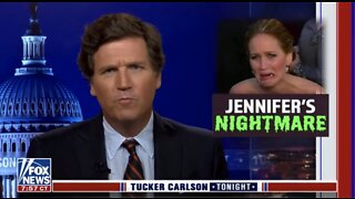 Tucker Reacts to Jennifer Lawrence Having "Nightmares" About Him