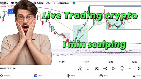 5 may,Live 1 Min Scalping Crypto | Live Trading Btc/Usdt