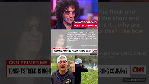 Howard Stern Slams Kid Rock Over Bud Light Commercial | #HowardStern #KidRock #BudLight #Controversy