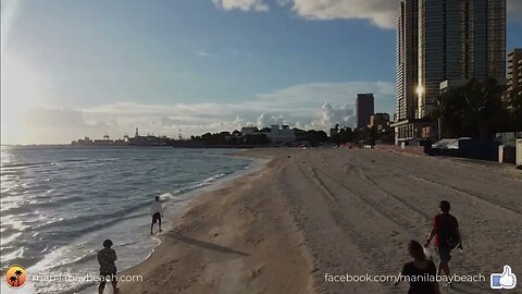 Strollin', Chillin', Breezin' and Vibin' at the Manila Bay Dolomite Beach!