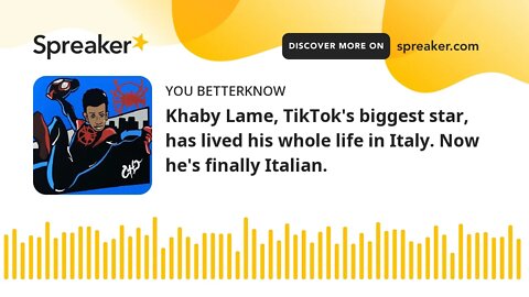 Khaby Lame, TikTok's biggest star, has lived his whole life in Italy. Now he's finally Italian.