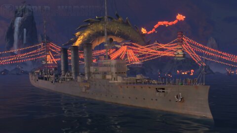 World Of Warships Gameplay #11 DRESDEN German Tier II Cruiser