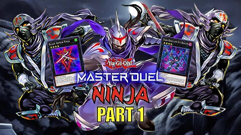 NINJA DECK! RANK DUELS GAMEPLAY! | PART 1 | YU-GI-OH! MASTER DUEL! ▽ S19 JULY 2023