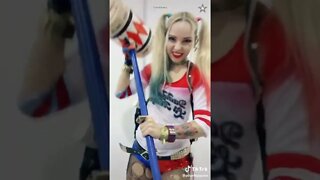 Rate the Girls: Best Harley Quinn TikTok Cosplay Contest #2 (Batman - DC) 👧🏏 #shorts