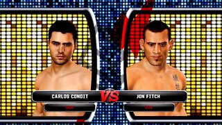 UFC Undisputed 3 Gameplay Jon Fitch vs Carlos Condit (Pride)