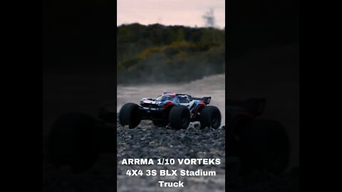 ARRMA 1/10 VORTEKS 4X4 3S BLX Stadium Truck RTR, Purple | rc cars #shorts