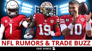 NFL Trade Rumors On Kyler Murray, Jimmy Garoppolo, Terry McLaurin, AJ Brown & Deebo Samuel