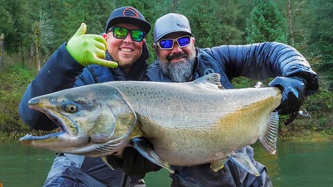 BOBBER DOWNS! Coastal King Salmon Fishing Beatdown!!