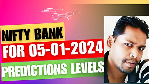 Nifty Bank Levels Predictions for 05 01 2024 #Nifty #Niftybank