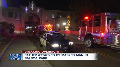 Man stabbed while with family at Balboa Park