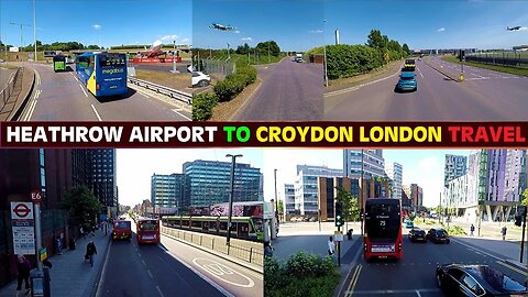 Vlog 71 | Heathrow airport to Croydon London travel