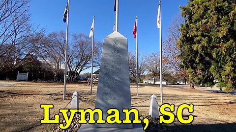 I'm visiting every town in SC - Lyman, South Carolina