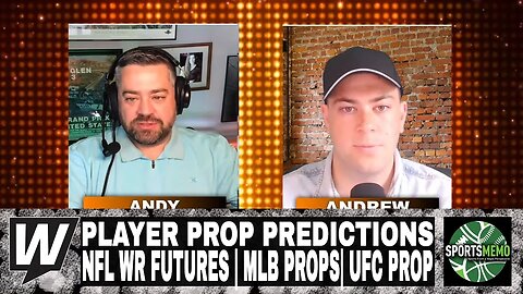 Player Prop Predictions | NFL WR Futures Props | MLB Props | UFC Picks | Prop It Up July 21