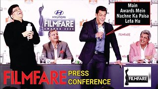 Filmfare Awards 2023 Press Conference | Salman Khan Filmfare Awards 2023 Full Show