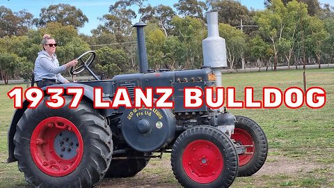 Very Rare 1937 Model N LANZ BULLDOG - JJ's First Time Driving Her Late Fathers Pride & Joy