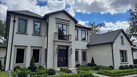 2 story Amazing Luxury pool custom home in Winter Park, Orlando, FL #luxuryhomes #luxurylifestyle