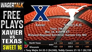 Xavier vs Texas Prediction, Picks & Odds | NCAA Tournament Sweet 16 Betting Advice | March 24