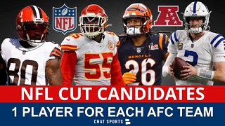 NFL Cut Candidates: Every AFC Team’s Top Salary Cap Cut In 2022 Led By Carson Wentz & Jarvis Landry