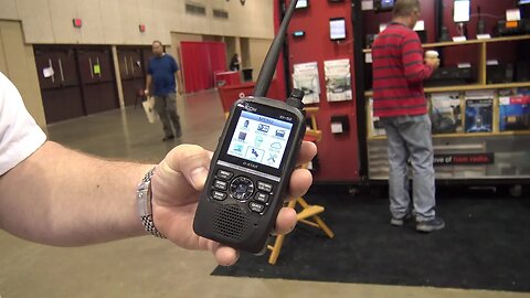 Icom ID-52 DSTAR Handheld With Ray Novak At Huntsville Hamfest!!!