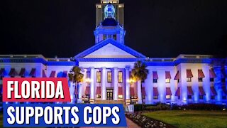 DESANTIS TO LIGHT THE FLORIDA CAPITOL BLUE IN SUPPORT OF POLICE