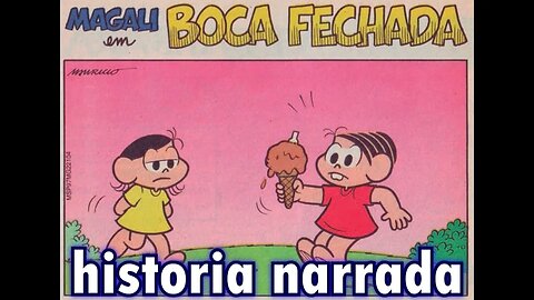 Magali em-Boca fechada | Gibis do Rapha