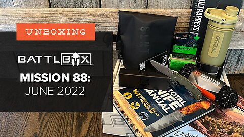 One of the Best Items Ever | Unboxing Battlbox Mission 88 - Pro Plus - June 2022 (+GIVEAWAY)