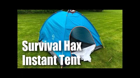 Survival Hax 2 Person Automatic Instant Pop Up Camping Tent Review