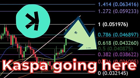 Kaspa time to RETRACE back DOWN!? Daily Analysis & Update 2023 Crypto