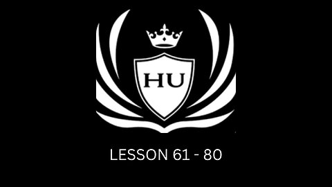 Hustlers University | Andrew Tate | Lesson 61 - 80