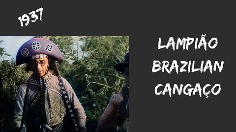 1937 Brazilian Lampião Cangaço bandit group. 4K 60fps.