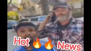 Anger as white man filmed holding Black man with special needs by the throat over 'stolen bike claim