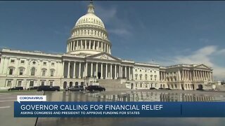 Governor calling for financial relief