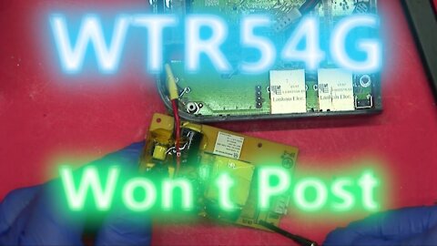 054 - WTR54GS - Only flashes...can it be fixed?