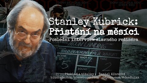 Stanley Kubrick 1999 interview o natáčení přistání na měsíci (české titulky)