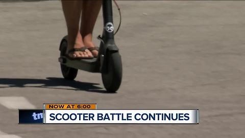 City officials want the authority to remove Bird electric scooters