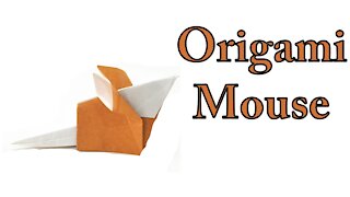 How to Make Origami Mouse (Designed by Paper Kawaii)