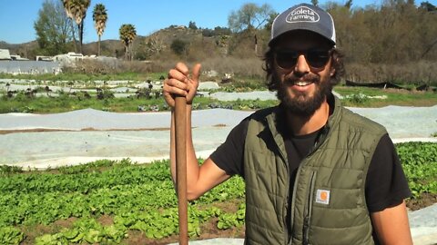 One Man Farms One Acre by Himself