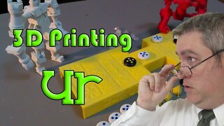 3D printed Royal Game of Ur