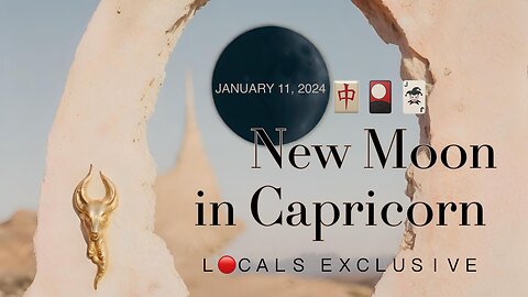 New Moon 🌙 in Capricorn 1/11/24 🃏🎴🀄️ Collective Reading (L🔴CALS EXCLUSIVE) [Preview Only]