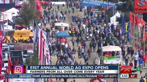 51st Annual World Ag Expo Opens