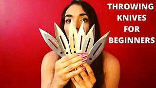 Unboxing my brand new smith and Wesson throwing knives | Throwing knives for beginners