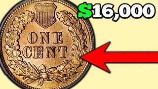 $16,000 Penny! Indian Head One Cent Coins Worth Money!