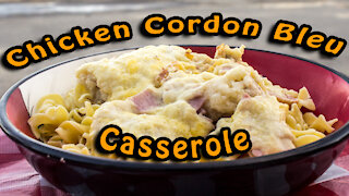 Dutch Oven Chicken Cordon Bleu Casserole