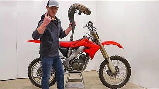 CR250 TWO STROKE TEARDOWN!!