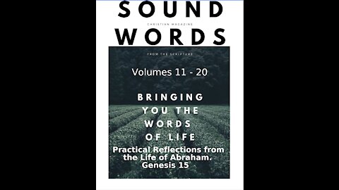 Sound Words, Practical Reflections from the Life of Abraham, Genesis 15