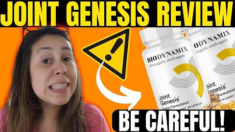 JOINT GENESIS - ((☢️BE CAREFUL☢️)) - Joint Genesis Review - Joint Genesis Reviews - Biodynamix Joint