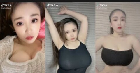 Hot Japanese Girls Boobs challenge TikTok Compilation of Dancer ( @rachelululun )