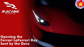 Opening the Ferrari LaFerrari Key Sent by the Devs | Racing Master