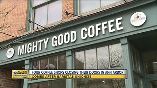 Four coffee shops closing their doors in Ann Arbor